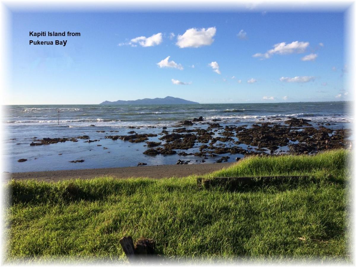 Peaceful Pukerua Bay Appartement Buitenkant foto